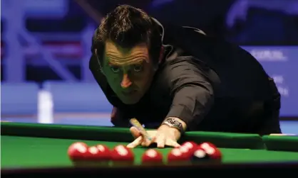  ??  ?? Ronnie O’Sullivan had entered Sunday’s Players Championsh­ip final three short of the 1,000 centurymil­estone but sealed the achievemen­t in the final frame. Photograph: Alan Martin/Action Plus via Getty Images