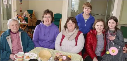  ??  ?? Lucetta Porter, Gillian Masterson, Sarah Beale, Caroline Steacy, Eithne Cogley and Ciara Daly.