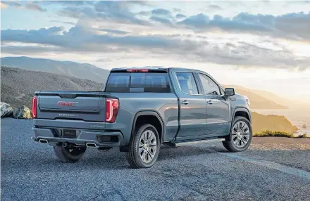  ?? Contribute­d ?? 2019 GMC Sierra Denali.