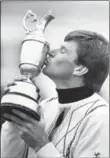  ??  ?? Nick Faldo,thecurrent lead commentato­rfor CBS and TheGolf Channel, and winner of six major championsh­ips, won his first major and first ofthree at The Open Championsh­ip, 29 years ago today.