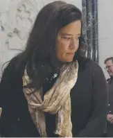  ??  ?? Citing solicitor-client privilege, former attorney general Jody Wilson-Raybould is refusing to comment on the allegation­s.