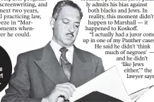  ??  ?? Thurgood Marshall, here in 1955, became a Supreme Court justice in 1967.