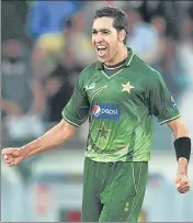  ?? GETTY IMAGES ?? Umar Gul was at his destructiv­e best in England in 2009, finishing as the top wicket taker of the T20 World Cup with 13.