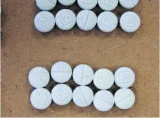  ?? AP-CUYAHOGA COUNTY/THE CANADIAN PRESS ?? Opioids like fentanyl have become a “drug of choice” in correction­al facilities, an official says.