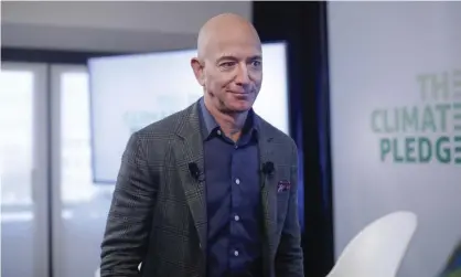  ??  ?? The Amazon CEO, Jeff Bezos, is one of the few billionair­es to have seen an increase to his net worth since the beginning of 2020. Photograph: Pablo Martínez Monsiváis/AP