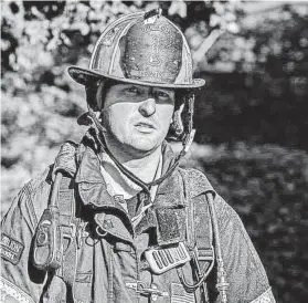  ?? PROVIDED BY THE FAIR LAWN FIRE DEPARTMENT ?? Baltimore City Fire Lt. Dillon Rinaldo, a former Fair Lawn firefighter, died from injuries suffered last week while battling a rowhouse fire in Baltimore.