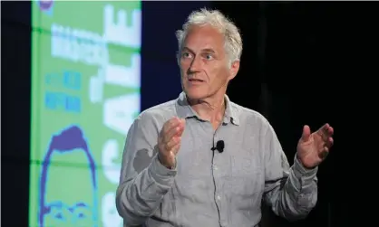  ??  ?? CEO Tim O’Reilly: a great admirer of Jeff Bezos and Elon Musk. Photograph: Kelly Sullivan/Getty Images for LinkedIn