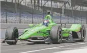  ?? MICHAEL CONROY/ASSOCIATED PRESS FILE PHOTO ?? IndyCar driver Danica Patrick prepares for her final race Sunday at the Indianapol­is 500, ending a career she started in 2005.