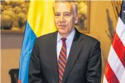  ?? ARCHIVO ?? Embajador de EE,UU. en Colombia, Philip Goldberg.