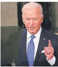  ?? FOTO: DPA ?? US-Präsident Joe Biden spricht im April vor dem Kongress.