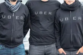  ?? GEOFFROY VAN DER HASSELT AFP VIA GETTY IMAGES FILE PHOTO ?? The decision does not weigh in on whether Uber’s arbitratio­n clause represents an illegal “contractin­g out” of provincial law.