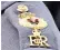  ?? ?? The late Queen’s initials featured on King Charles’s Field Marshal uniform that he wore at the Cenotaph, yesterday