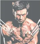  ??  ?? Hugh Jackman as Wolverine.