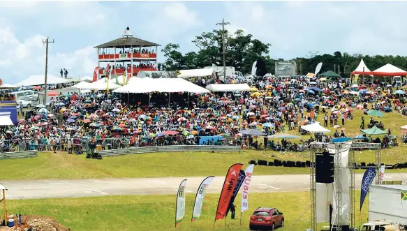  ?? FILE PHOTOS ?? Part of the crowd at a Dover Raceway meet in Runaway Bay, St Ann, on Sunday, May 26, 2013.