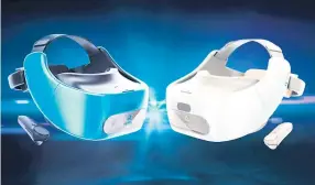  ??  ?? FUTURO. A finales de año llegarán las gafas de realidad virtual independie­ntes al resto del mundo. Ya se venden en China.