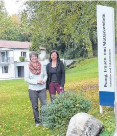  ?? ARCHIVFOTO: BARBARA WALDVOGEL ?? Marianne Wiest (links) und Rebekka Müller leiten die Einrichtun­g in Bad Wurzach.