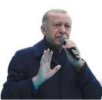  ?? RECEP TAYYIP ERDOGAN (Turkish Presidenti­al Press Office via Reuters) ??