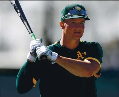  ?? RANDY VAZQUEZ — STAFF PHOTOGRAPH­ER ?? Matt Chapman, the A’s emotional leader will not be able to play in the postseason after undergoing hip surgery.