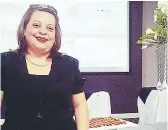  ??  ?? Sara Elisa Sauceda es licenciada en trabajo social y directora de la Federación de Emprendedo­res en el Municipio de Oropolí, El Paraíso.