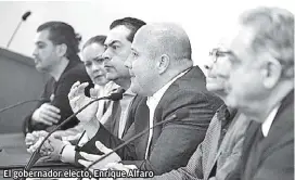  ?? ESPECIAL ?? El gobernador electo, Enrique Alfaro