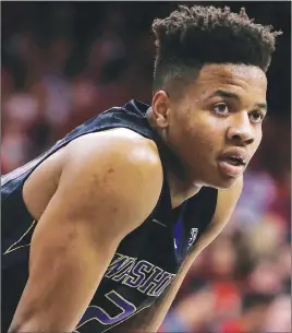 ?? AP PHOTO ?? Washington guard Markelle Fultz is the likely No. 1 pick in the NBA draft on Thursday night.