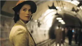  ?? NICOLA DOVE/STX ENTERTAINM­ENT ?? Gemma Arterton stars in Their Finest.