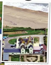  ??  ?? IN PROFIT: PROFIT Bill Billy Bragg’s B ’£ £3 million illi house overlookin­g Chesil Beach in Dorset. Far left: The singer in action