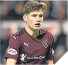  ??  ?? Hearts’ Rory Currie.