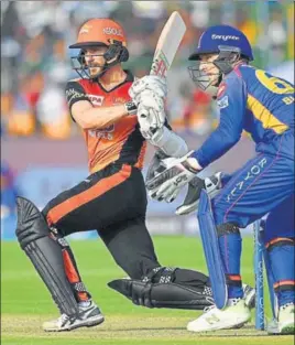  ?? AFP ?? Sunrisers Hyderabad captain Kane Williamson scored a 43ball 63 to play a pivotal role in his side’s ■ 11run victory over Rajasthan Royals in Jaipur on Sunday.