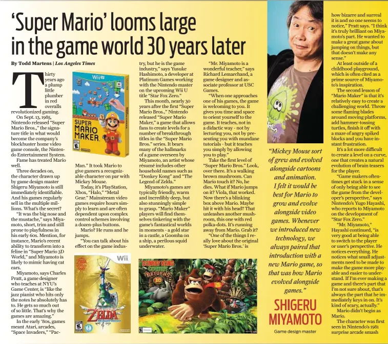 We talk to Mario creator Shigeru Miyamoto about the iconic