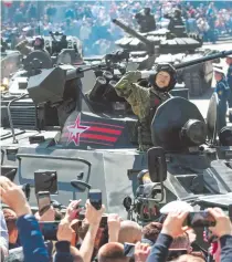  ?? AFP ?? Desfile militar de la victoria en Crimea