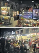  ??  ?? Apart from goods commonly found at any flea market, Train Night Market Ratchada offers stylish vintage goods ranging from clothes, accessorie­s, decorative items and collectibl­es to furniture. It also boasts popular food stalls, such as Kopi Coffee and...