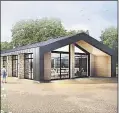  ?? ?? The new Mote Park cafe will be opened by Alessia Russo