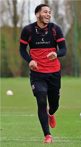  ?? Tom Sandberg/PPAUK ?? Sam Nombe returned to training for Exeter City this week