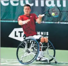  ?? Photograph: LTA ?? Paralympic gold-medallist Gordon Reid.