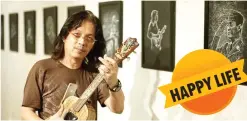  ?? DODDY HERNANTO FOR JAWA POS ?? MIX MEDIA: Selain menggabung­kan gambar dengan musik pada karyanya, Doddy biasa menambahka­n efek bergerak pada gambar atau animasinya.