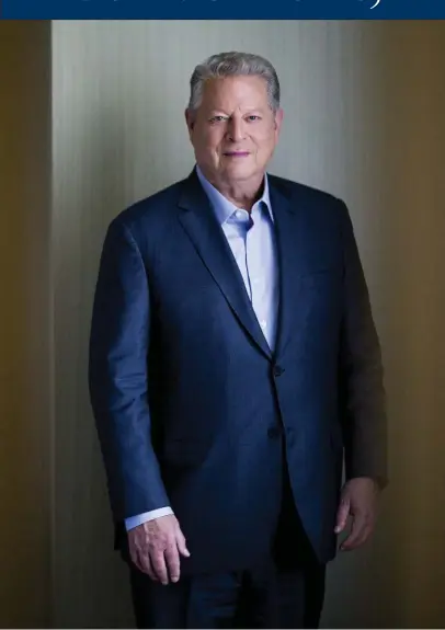  ?? CARLOS OSORIO/TORONTO STAR ?? Former U.S. vice-president Al Gore is promoting his film, An Inconvenie­nt Sequel: Truth to Power, a follow-up to his 2006 documentar­y.