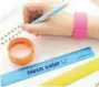  ?? ?? Snap bracelet rulers are still given as goodie bag gifts. - ALIEXPRESS