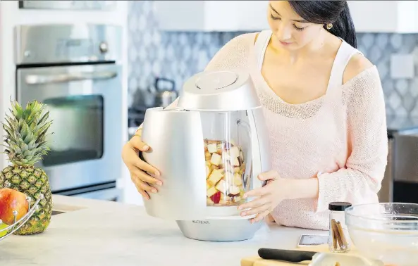  ?? ALCHEMA ?? Make your own craft cider with this countertop brewer.