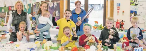  ?? Photograph: Abrightsid­e Photograph­y ?? Winners of the Lochaber Rural Education Trust gardening competitio­n.