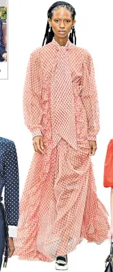  ??  ?? Tory Burch spring/ summer 2020