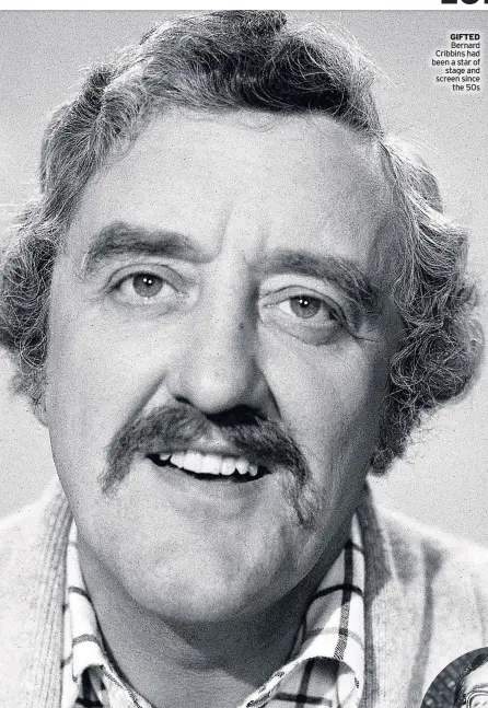  ?? ?? GIFtED Bernard Cribbins had been a star of stage and screen since the 50s