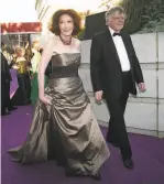  ?? Lea Suzuki / The Chronicle 2008 ?? Ann and Gordon Getty attend the 2008 San Francisco Symphony gala opening.
