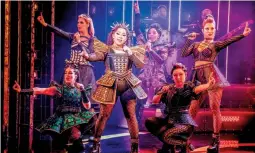  ?? ?? AN ELECTRIC PERFORMANC­E Six the Musical has received worldwide acclaim, including two Tony Awards, for its captivatin­g story and catchy songs