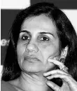  ??  ?? Chanda Kochhar, CEO, ICICI Bank