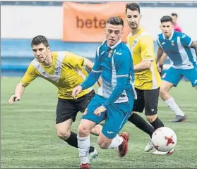  ?? FOTO: PERE PUNTÍ ?? Le falta un punto El Espanyol B tiene en sus manos cantar el alirón en su casa