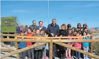  ?? DIPUTACIÓN ?? Álvaro Gutiérrez y Marisa Alguacil durante la inauguraci­ón