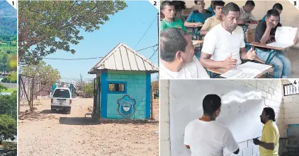  ??  ?? (1) el centro Nacional penitencia­rio de támara, en el valle de ama42ratec­a, es el que alberga mayor número de presos de origen extranjero. (2) La cárcel de Choluteca tiene reclusos foráneos, la segunda con mayor población. (3) el colom-biano Felipe Meza está preso por narcotráfi­co. (4) Arcenio Dubón está acusado de homicidio culposo.