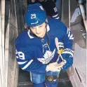  ?? KEVIN SOUSA GETTY IMAGES FILE PHOTO ?? William Nylander is expected to re-enter the Leaf picture at Monday’s practice after reaching a six-year deal.