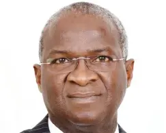  ??  ?? Minister of Power, Works and Housing, Mr Babatunde Fashola